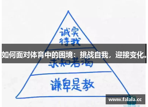 如何面对体育中的困境：挑战自我，迎接变化。